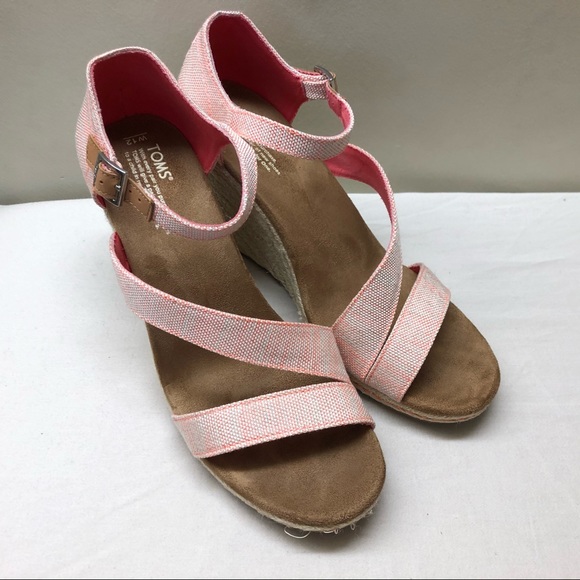 NWOT Toms Clarissa wedges - Picture 3 of 9